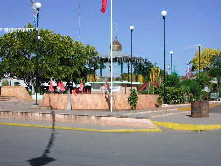 Kiosco del municipio