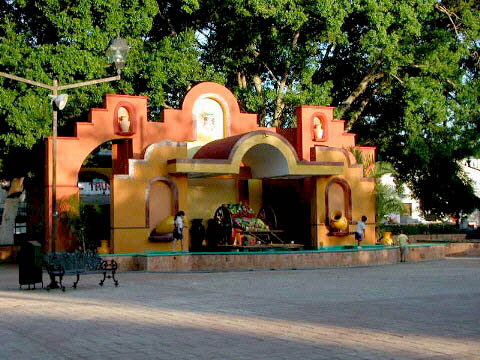 Parque y Plaza principal